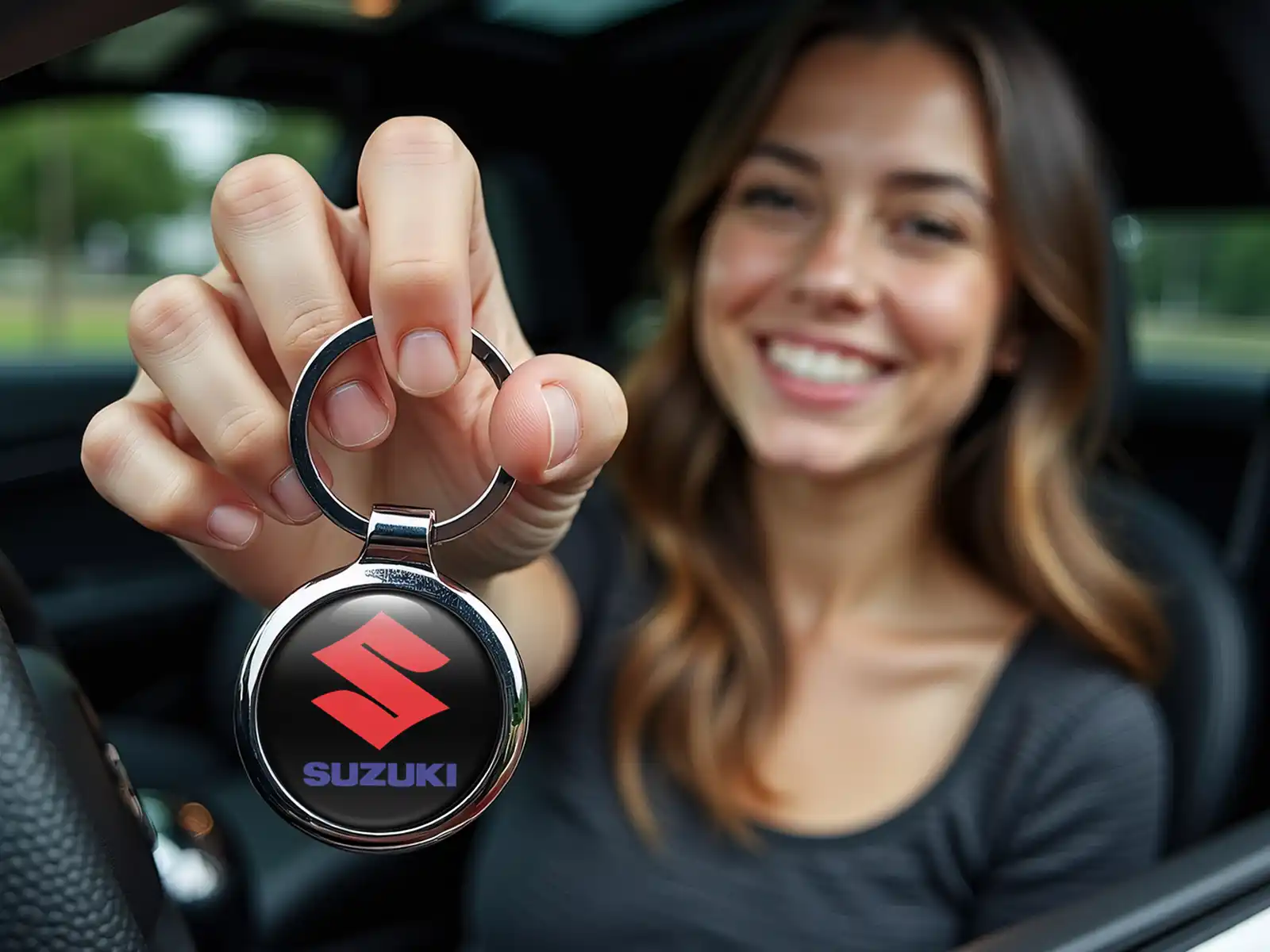 Suzuki Portallaves Anillo Aleación Metálica